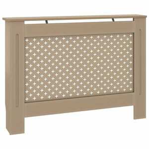 vidaXL MDF radiátorburkolat 112 x 19 x 81 cm kép