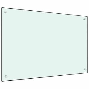 vidaXL tejszerű edzett üveg konyhai falburkoló 90 x 60 cm kép