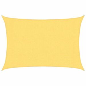 vidaXL bézs HDPE napvitorla 160 g/m² 3 x 4, 5 m kép