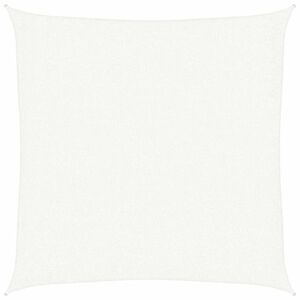 vidaXL fehér HDPE napvitorla 160 g/m² 3 x 3 m kép