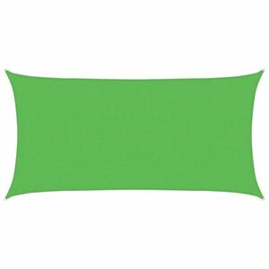 vidaXL világoszöld HDPE napvitorla 160 g/m² 2, 5 x 4, 5 m kép