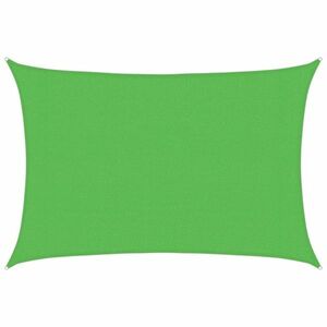 vidaXL világoszöld HDPE napvitorla 160 g/m² 3 x 4 m kép