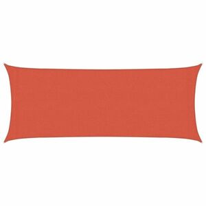 vidaXL terrakotta HDPE napvitorla 160 g/m² 2 x 5 m kép