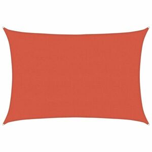 vidaXL terrakotta HDPE napvitorla 160 g/m² 5 x 7 m kép