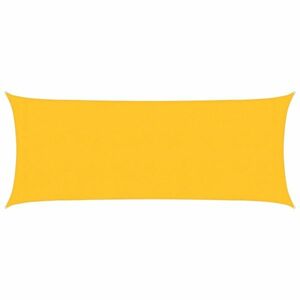 vidaXL sárga HDPE napvitorla 160 g/m² 2 x 5 m kép