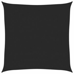 vidaXL fekete HDPE napvitorla 160 g/m² 7 x 7 m kép