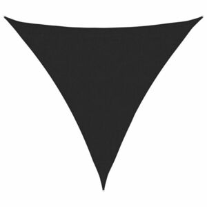 vidaXL fekete HDPE napvitorla 160 g/m² 6 x 6 x 6 m kép