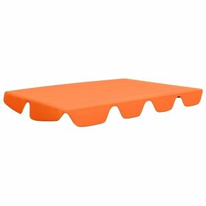 vidaXL narancssárga csere ponyva kerti hintaágyhoz 188/168x145/110 cm kép