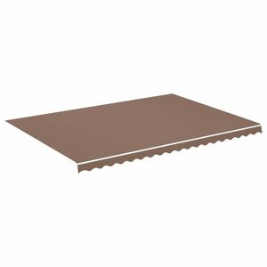 vidaXL barna poliészter pótszövet napellenzőhöz 480x345 cm kép
