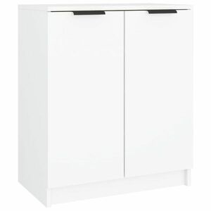 vidaXL füstös tölgyszínű szerelt fa cipősszekrény 59 x 35 x 70 kép