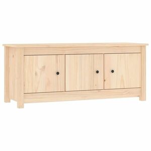 Tömör fenyőfa cipősszekrény 110 x 38 x 45, 5 cm kép