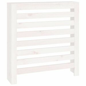 vidaXL fehér tömör fenyőfa radiátorburkolat 79, 5 x 19 x 84 cm kép