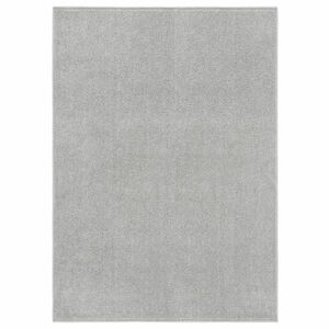 vidaXL világosszürke rövid szálú szőnyeg 140 x 200 cm kép