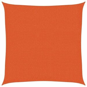 vidaXL narancssárga HDPE napvitorla 160 g/m² 3 x 3 m kép