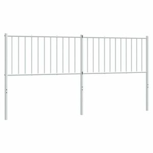 Fehér fém fejtámla 180 cm kép