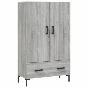 Szürke sonoma szerelt fa magasszekrény 69, 5 x 31 x 115 cm kép