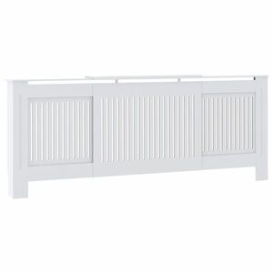 vidaXL fehér MDF radiátorburkolat 78 cm kép