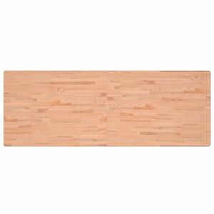 vidaXL tömör bükkfa íróasztallap 150 x 55 x 2, 5 cm kép