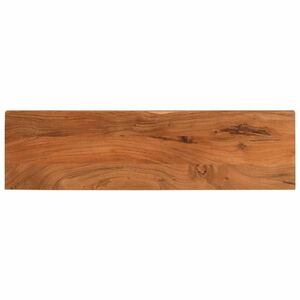 vidaXL tömör akácfa téglalap alakú asztallap 110x20x3, 8 cm kép