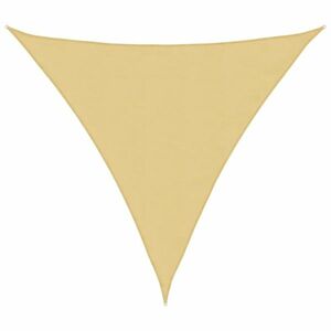 vidaXL homokszínű 100% oxford szövet napvitorla 4, 5x4, 5x4, 5 m kép