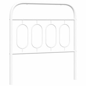vidaXL fehér fém fejtámla 90 cm kép