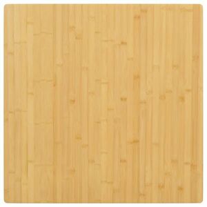 vidaXL bambusz asztallap 80 x 80 x 2, 5 cm kép
