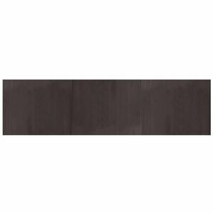 vidaXL négyszögletű sötétbarna bambusz szőnyeg 80 x 300 cm kép