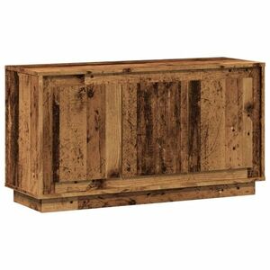 vidaXL antik fa színű szerelt fa tálalószekrény 102 x 35 x 55 cm kép