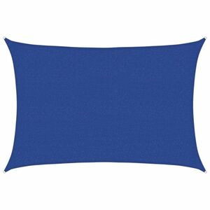 vidaXL kék HDPE napvitorla 160 g/m² 2, 5 x 4 m kép