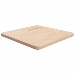 vidaXL kezeletlen tömör tölgyfa négyzet asztallap 50x50x2, 5 cm kép