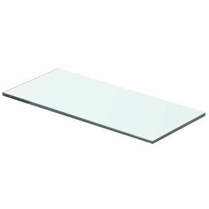 vidaXL Átlátszó üvegpolc panel 40x12 cm kép