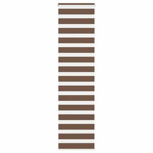 vidaXL zebrafüggönnyel barna szövetszélesség 55, 9 cm poliészter kép