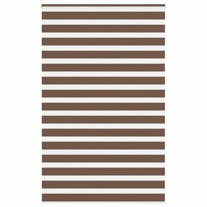 vidaXL zebrafüggönnyel barna szövetszélesség 140, 9 cm poliészter kép