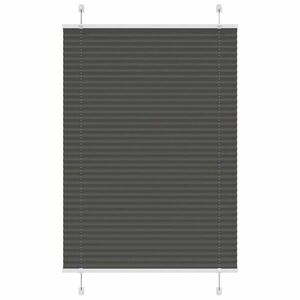 vidaXL pliszírozott redőny fekete 95x100 cm szövetszélesség 94, 4 cm kép