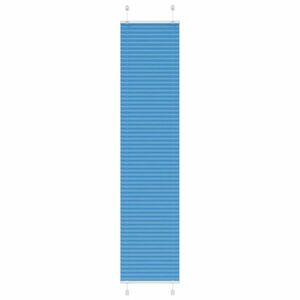 vidaXL pliszírozott redőny kék 40x200 cm szövetszélesség 39, 4 cm kép