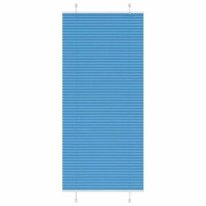 vidaXL pliszírozott redőny kék 90x200 cm szövetszélesség 89, 4 cm kép
