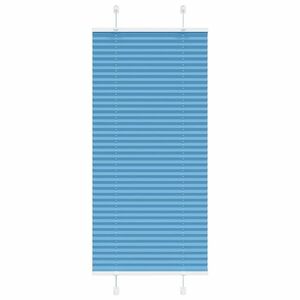 vidaXL pliszírozott redőny kék 60x150 cm Szövetszélesség 59, 4 cm kép