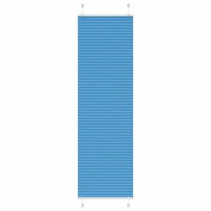 vidaXL pliszírozott redőny kék 55x200 cm Szövetszélesség 54, 4 cm kép