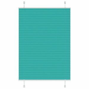 vidaXL pliszírozott redőny Benzinzöld 100x150 cm szövetszélesség kép