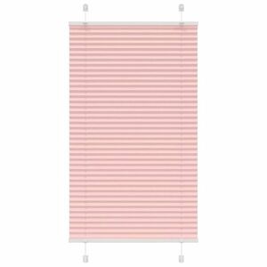 vidaXL pliszírozott redőny rózsaszín 70x150 cm szövetszélesség 69, 4 cm kép
