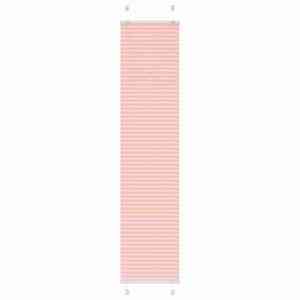 vidaXL pliszírozott redőny rózsaszín 45x200 cm szövetszélesség 44, 4 cm kép