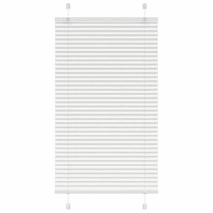 vidaXL pliszírozott redőny Fehér 75x150 cm szövetszélesség 74, 4 cm kép