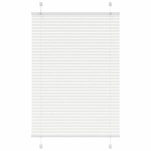 vidaXL pliszírozott redőny Fehér 100x100 cm szövetszélesség 99, 4cm kép