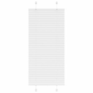 vidaXL pliszírozott redőny Fehér 55x100 cm szövetszélesség 54, 4 cm kép