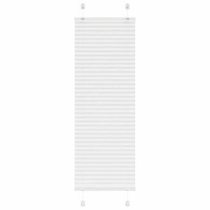vidaXL pliszírozott redőny Fehér 40x150 cm szövetszélesség 39, 4 cm kép