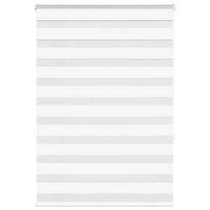 vidaXL zebrafüggönnyel fehér szövetszélesség 105, 9 cm poliészter kép