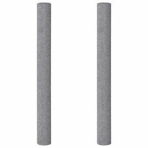 vidaXL Csúszásmentes festőszövet 2 db 515 cm 220 g/m² Szürke kép