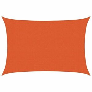 vidaXL narancssárga HDPE napvitorla 160 g/m² 3 x 4 m kép