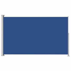 vidaXL kék behúzható oldalsó terasznapellenző 180 x 300 cm kép