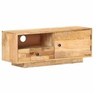 vidaXL tömör mangófa TV-szekrény 90 x 30 x 35 cm kép